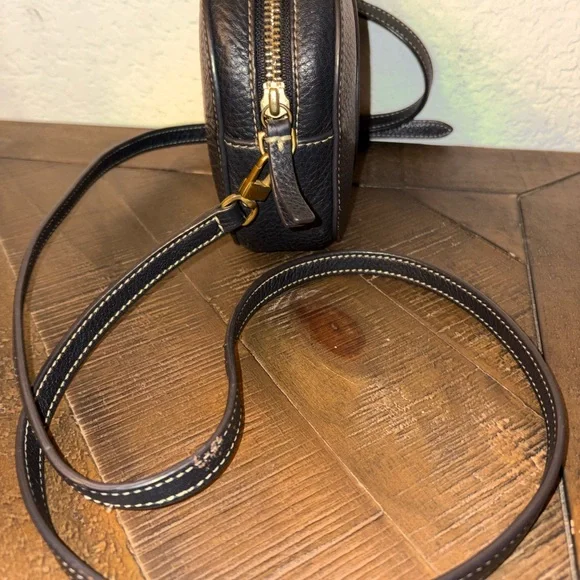 Tory Burch Perry Bombé Mini Camera Crossbody Bag Black - Picture 4 of 7